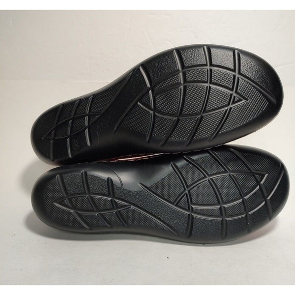 Women Black Classic Penny Loafers Sz 8 Microsuede Leather Slip On Walking Flats - Picture 5 of 11